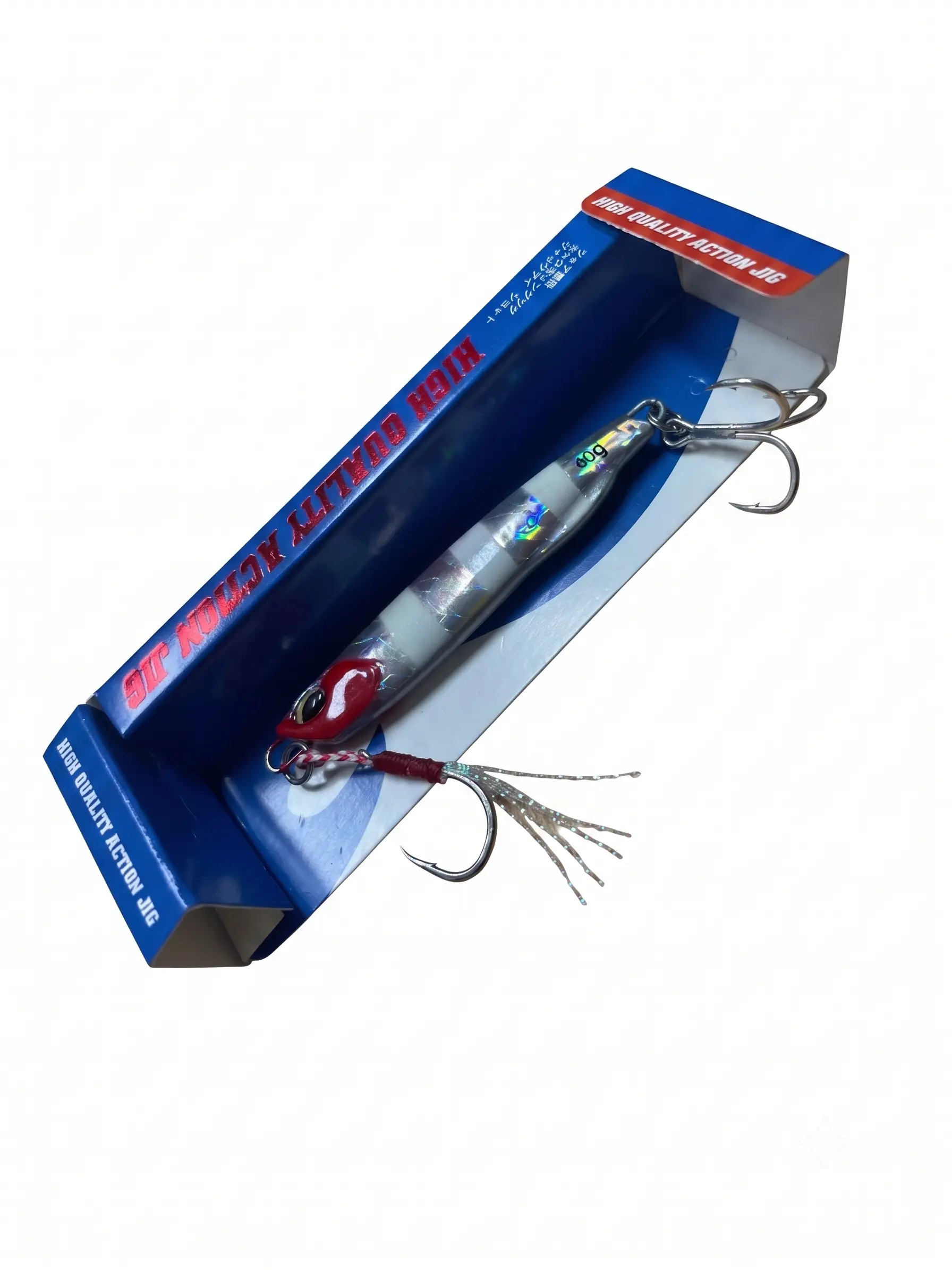 JIG RED HEAD ZEBRA 40gr